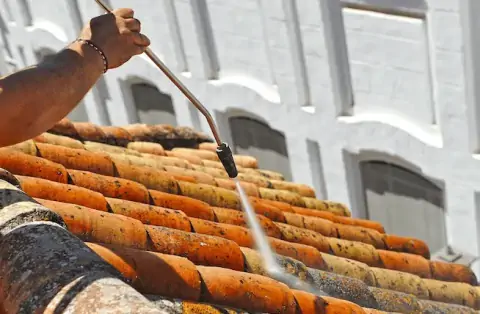 Nettoyage de toitures - Verny